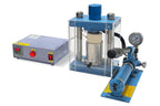 Hydraulic Pellet Press with 12 mm Si3N4 Die (550 °C Max) and Temperature Control - YLJHP2H