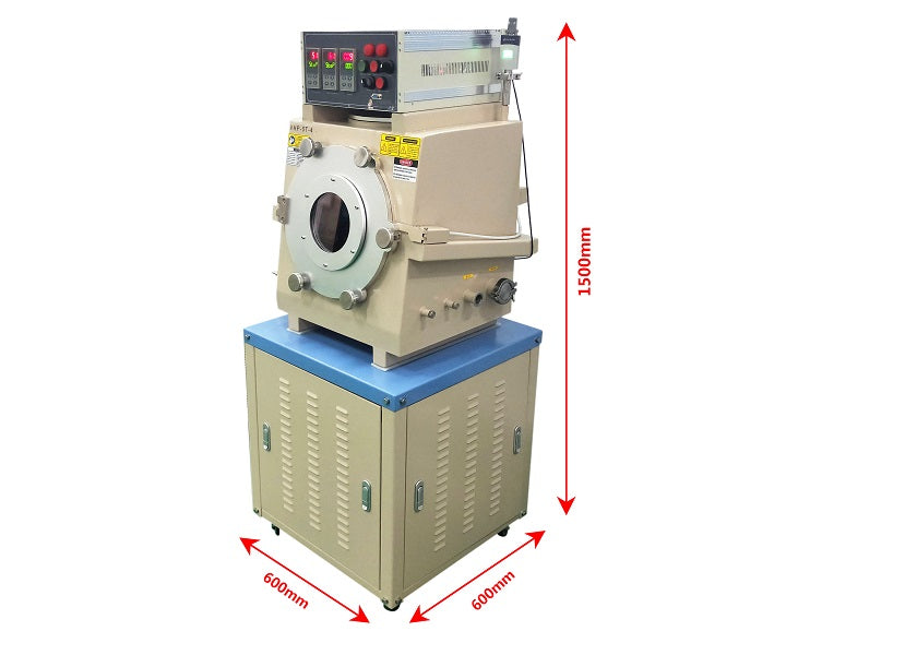 500°C Vacuum Lamination Press w/  Optional Platen from 4" to 15" Square and 20-40T  -YLJ-5VHP