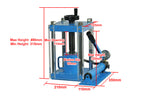 24T Lab Press with Separable Hydraulic Pump & Safety Cover - YLJ-24TS