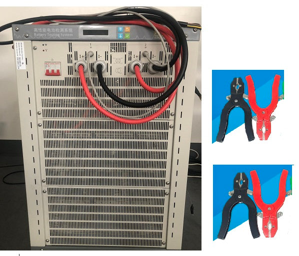 Two Channel Battery Analyzer (200A 5V) with Temp Monitoring and Laptop & Software - BST2-200A5V