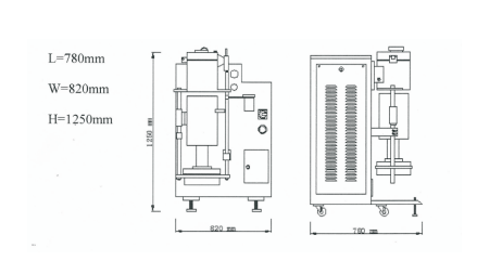 1500C Atmosphere Controlled Induction Melting - Granulating/Casting Furnace (5kg) - IMCS-1500G