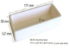 Alumina (Al2O3) Boat Crucible