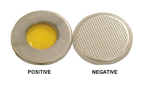 CR2032 Case with One Side Kapton Window (10mm) for In-situ X- Ray Analysis - 5 set/pack-CR2032KAP