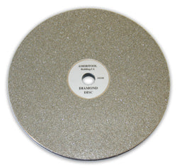 Electro-plated 6" Dia. Diamond Grinding Plate with PSA, 600 - mesh - DGP6PSA600
