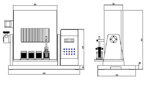 4 Position Angle Dependent Dip Coating Unit - PTL-AADC
