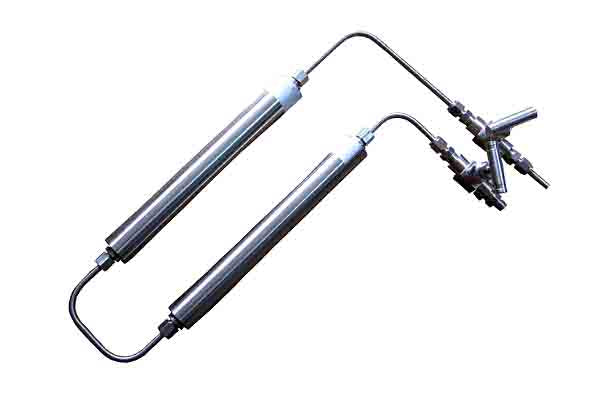 PPM Grade Dual Column Inert Gas Purifier (1.2"Dx10"Lx 2 ) - GF-20A