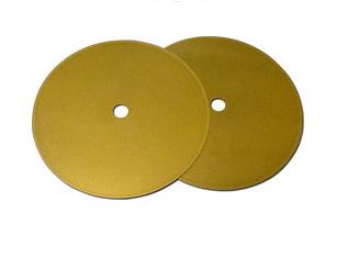 Two 6" Dia x 0.5mm t x0.5" Arbor Impregnated Diamond Cutting Blades - IPDB60505