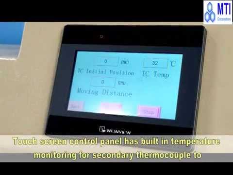 1200C Tube Furnace with Internal Travel Mechanism For HPCVD - OTF-1200X-S-HPCVD