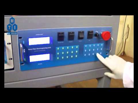 Bench-Top NanoFiber Electrospinning System with 3 Collectors & Heater & Humidity Monitor - MSK-NFES-3