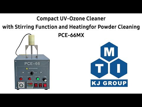 Compact UV-Ozone Cleaner with Stirring Function and Heating for Powder Cleaning - PCE-66MX