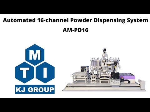 Automated 16-channel Powder Dispensing System- AM-PD16