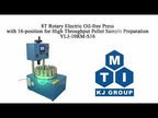 8T Rotary Electric Press wi/ 16-position for High Throughput Pellet Preparation - YLJ-10RM-S16