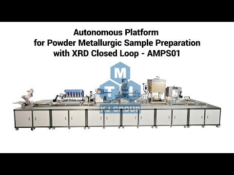 Autonomous Platform for Powder Metallurgic Sample Preparation with XRD Closed Loop - AMPS01