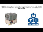 1500°C Atmosphere Controlled Rapid Heating Furnace (ACRHF) - RHF-1500S