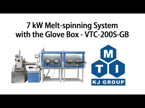 7 kW Melt-spinning System with the Glove Box - VTC-200S-GB