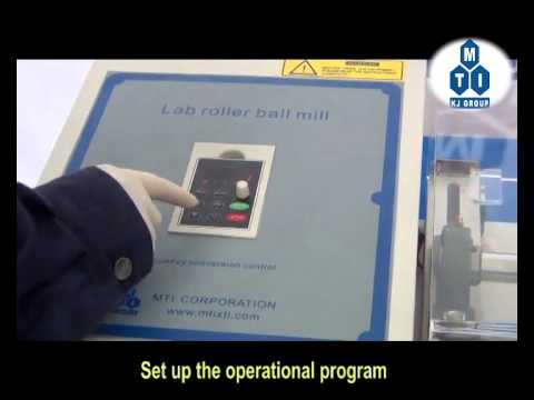 Benchtop Lab Roller Mill with Optional 1 or 2 Liters Airtight Milling Jars - MSK-SFM-14