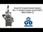 Small CZ Crystal Grower System for < 1" Single Crystals up to 2100C - IMCS-2000-CZ