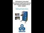 Atmosphere Controlled Continuous Casting Furnace with Secondary Charge Function - IMCS-1700VC