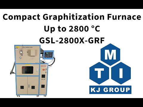 2800 °C Max. Compact Graphitization Chamber Furnace  - GSL2800GRF