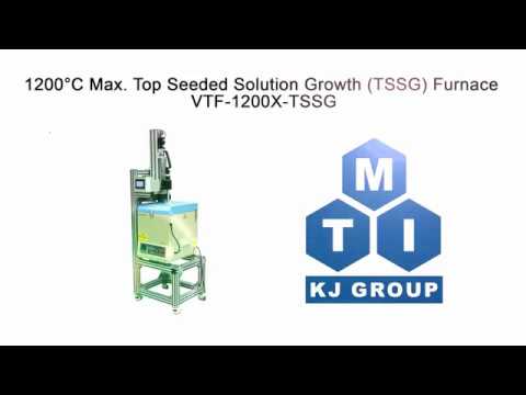 1200 ºC Max. Top Seeded Solution Growth (TSSG) Furnace - VTF1200TSSG