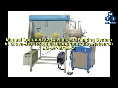 Manual Operated 32-Cavities Arc Melting System in Glove-Box for High Throughput Alloy Research-SP-MAM-32