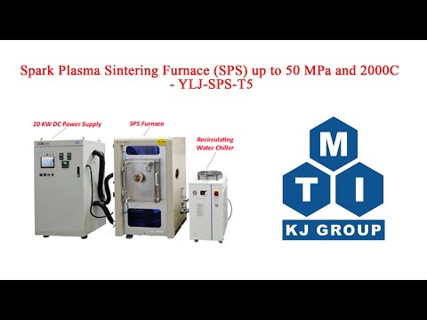 2000ºC Max. Spark Plasma Sintering Furnace ( SPS ) up to 100 MPa  - YLJ-SPS-5T