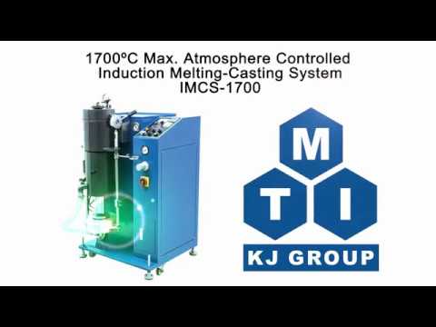 Hi-Pressure Induction Melting-Casting or Infiltrating System (1 Mpa @ 1700C Max.) - IMCS-1700HP