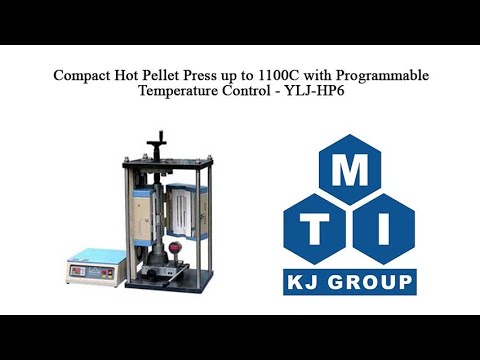 5T Electric Hot Pellet Press up to 1000 ºC - YLJHP7
