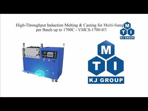 Small High-Throughput Induction Melting & Casting up to 32 Samples/Batch @ 1700C - VMCS-1700-HT-S