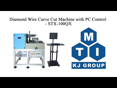 Diamond Wire Curve Cut Machine with PC Control - STX-100QX