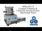 Ultrasonic Vibration Sieving System with Three Sieves (100, 200, 450 Mesh) - MSK-SYU-3