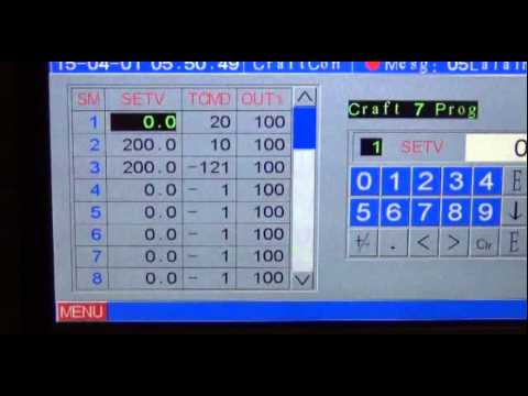 8 Zones 1100C Max 4" OD Tube Furnace w/ Touch Screen Temperature Control Panel - OTF-1200X-VIII-100