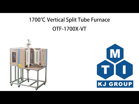 1700 Vertical Split Tube Furnace OTF-1700X-VT