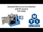 Diamond Wire Curve Cut Machine with PC Control - STX-50QX