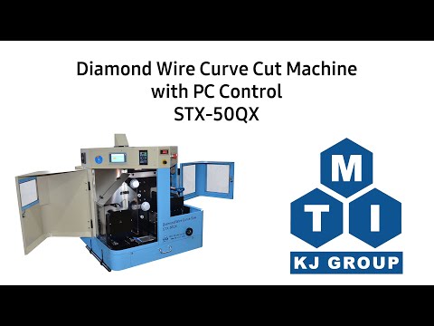 Diamond Wire Curve Cut Machine with PC Control - STX-50QX