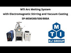 Arc Melting System up to 500g with Casting Function and Vacuum & Water Chiller - SP-MSM-800A