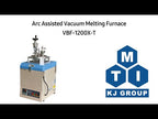 Arc Assisted Vacuum Melting Furnace VBF-1200X-T