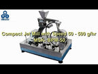 Compact Jet Mill, Speed 50 - 500 g/hr - MSK- BPM-50