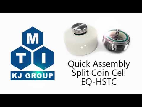 Quick Assembly Split Coin Cell ( 20mm ID) for Battery Material testing, No More Crimper - HSTC