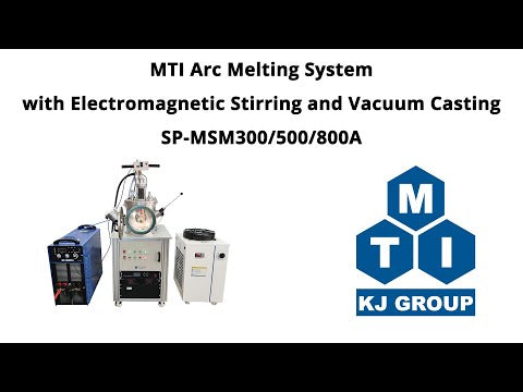 Arc Melting System up to 300g with Electromagnetic Stirring and Vacuum Casting - SP-MSM-300