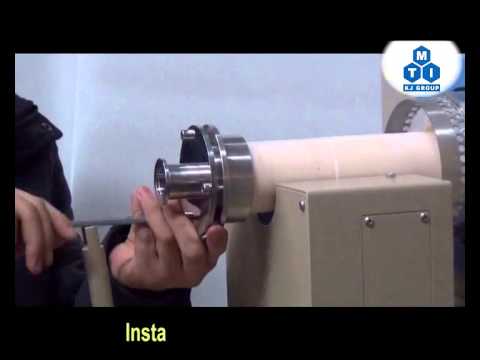 1700C Max. Two Zone Rotary Tube Furnace with 60 mm OD Alumina Tube - GSL-1600X-II-R60