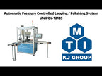 Automatic Pressure Controlled Lapping / Polishing System - UNIPOL-1210S