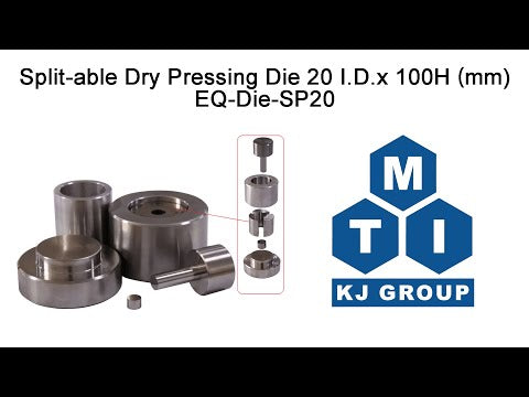 Split-able Dry Pressing Die 20 I.D.x 100H(mm) - Die-SP20