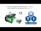 8" Precision Lapping and Polishing Machine w/ Optional Slurry Feeder & Two work stations - Unipol802