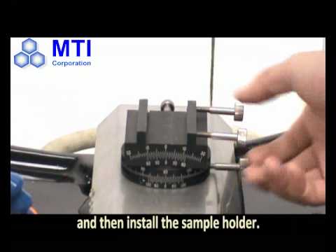 Endless Diamond Wire Saw with Digital Micrometer and Two Angle Adjustable Sample Stage - STX-201