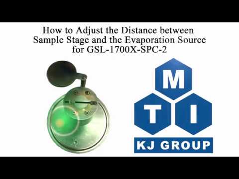 Compact Thermal Evaporating Coater with Precision Temperature Control - GSL-1700X-SPC2