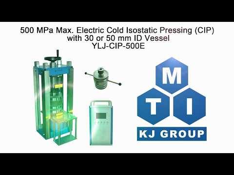 500 MPa CIP Die Set ( 30 or 50 mm ID.) for Cold Isostatic Press - CIP500-DIE