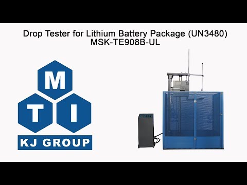 Drop Tester for Lithium Battery Package (UN3480) - MSK-TE908B-UL