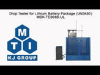 Drop Tester for Lithium Battery Package (UN3480) - MSK-TE908B-UL