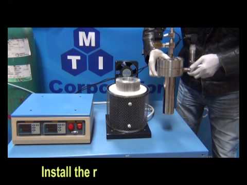 300 ml ( 35 mm ID) Super-Alloy High Pressure Reactor up to 1100C. - GSL-1100X-RC-NI300